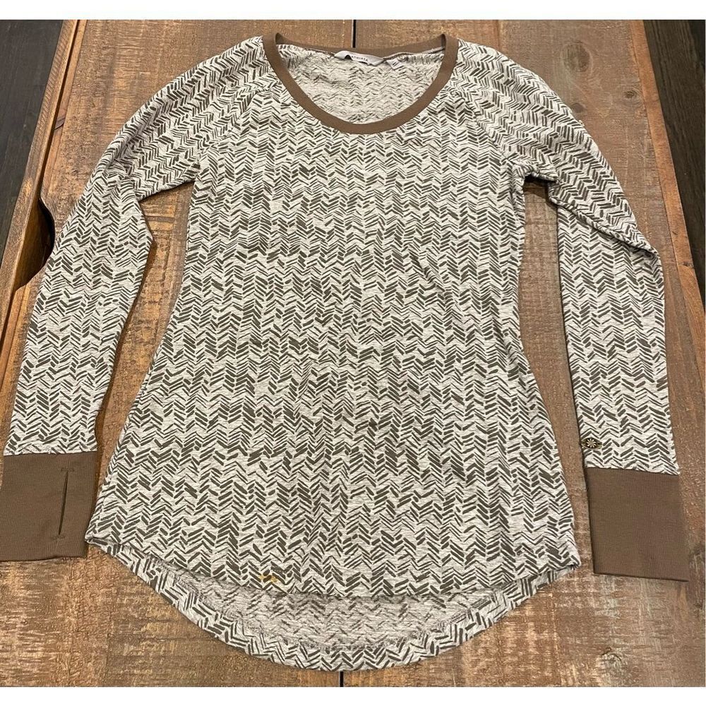Athleta Coronada Long Sleeve Running Top Womens Size XS